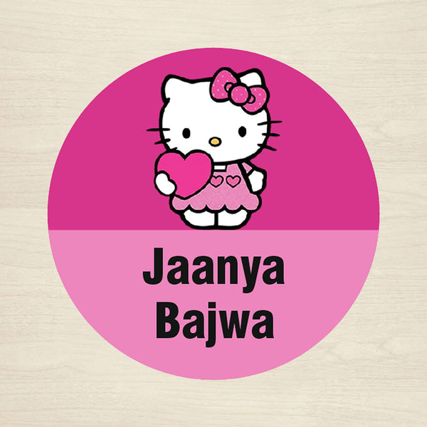 Personalised Waterproof Round Labels & Stickers for Kids - Chatterbox Labels - Design Labels & Stickers