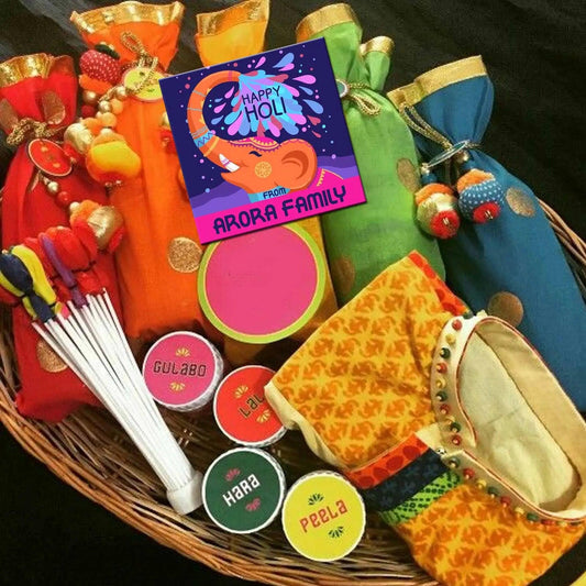 Holi Festival - Gift tags - Set of 10 - Chatterbox Labels - Gift Tags