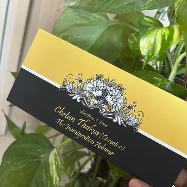 Personalised Money Envelopes - Contrast Floral Theme - Chatterbox Labels - Envelopes