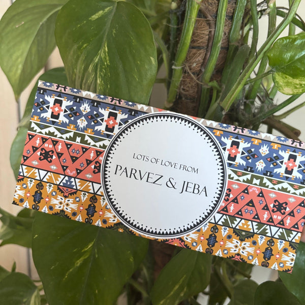 Personalised Money Envelopes - Aztec Theme - Chatterbox Labels - Envelopes