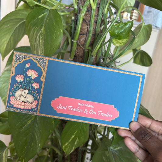 Personalised Money Envelopes - Gokul Charm Design - Chatterbox Labels - Envelopes
