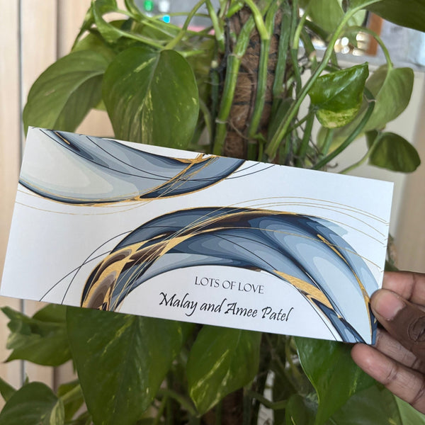 Personalised Money Envelopes - Paint Strokes Theme - Chatterbox Labels - Envelopes