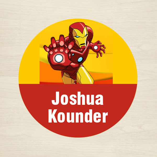 Personalised Waterproof Round Labels & Stickers for Kids - Chatterbox Labels - Design Labels & Stickers