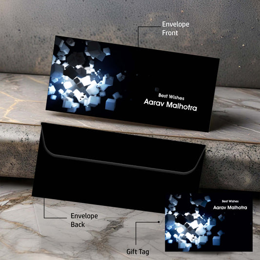 Personalised Money Envelopes - Ice Cubes Theme - Set of 20 - Chatterbox Labels-Envelopes