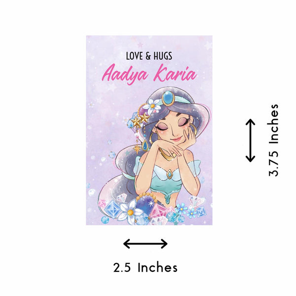 Personalised Gift tags / Gift Stickers - Princess Jasmine Design - Chatterbox Labels - Gift Tags
