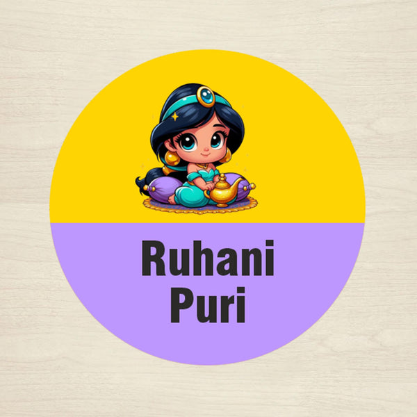 Personalised Waterproof Round Labels & Stickers for Kids - Chatterbox Labels - Design Labels & Stickers
