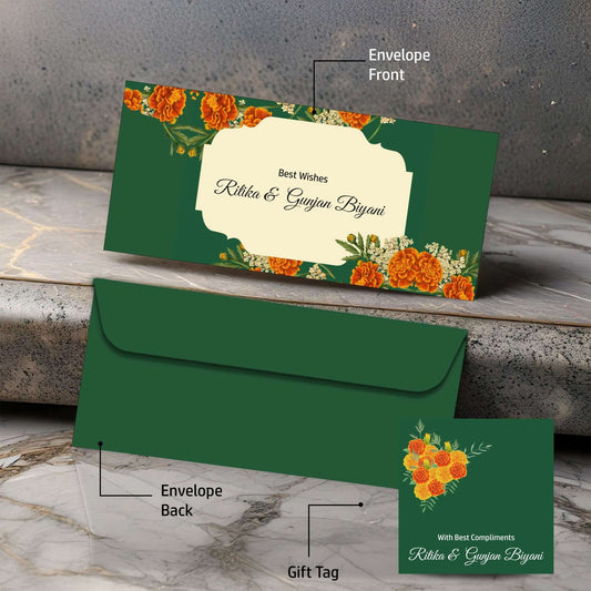 Personalised Money Envelopes - Jade Bliss - Chatterbox Labels-Envelopes