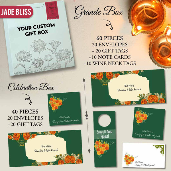 Diwali Gift Stationery Sets - Chatterbox Labels - Gift Tags