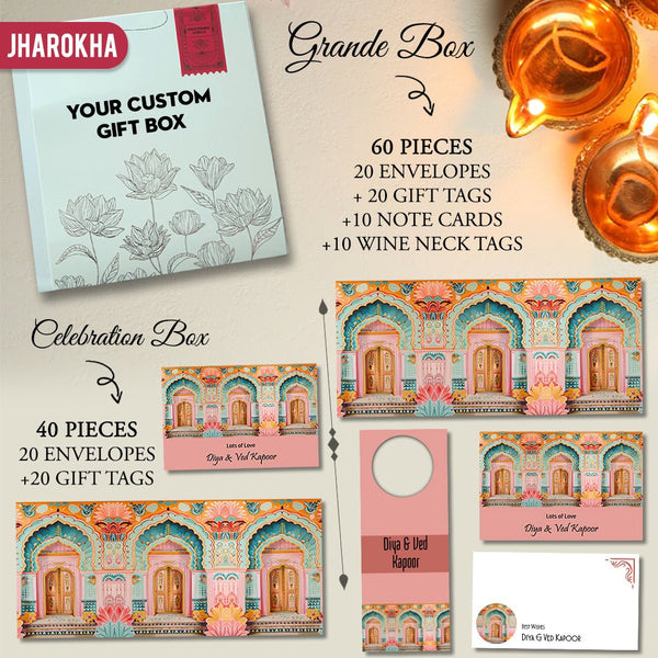 Diwali Gift Stationery Sets - Chatterbox Labels - Gift Tags