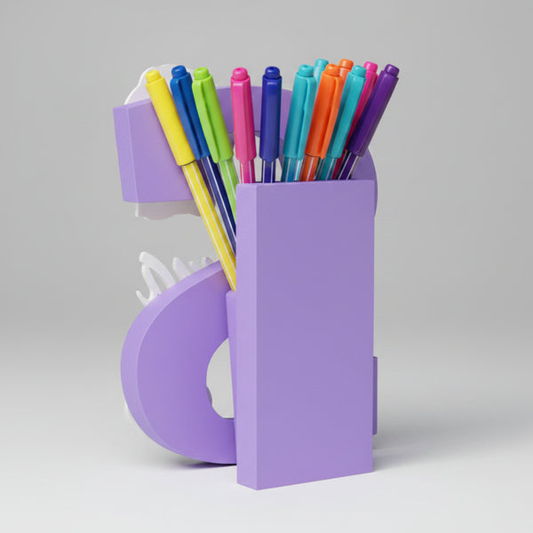 Personalised Name Stand & Pen Holder K-Pop Girl Band