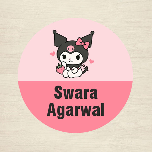 Personalised Waterproof Round Labels & Stickers for Kids - Chatterbox Labels - Design Labels & Stickers