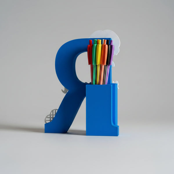 Personalised Name Stand & Pen Holder K-Pop Boy Band