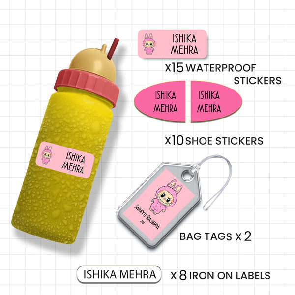 Classic Combo Label Pack - Set of 35 pieces