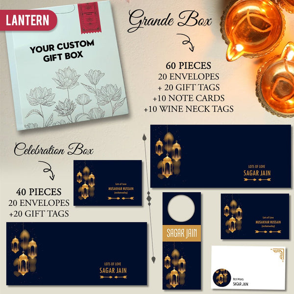 Diwali Gift Stationery Sets - Chatterbox Labels - Gift Tags
