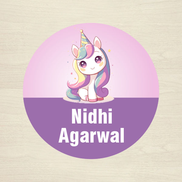 Personalised Waterproof Round Labels & Stickers for Kids - Chatterbox Labels - Design Labels & Stickers