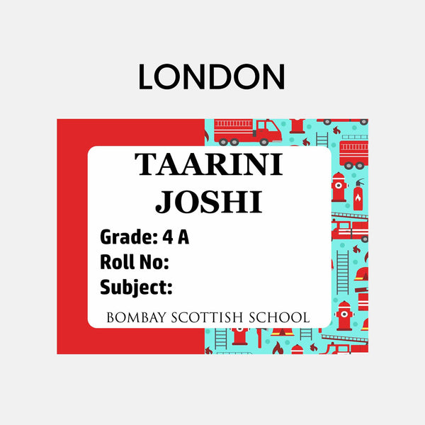 Book Labels & Stickers - TEENS - Chatterbox Labels - Book Labels