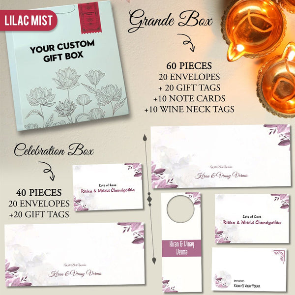 Diwali Gift Stationery Sets - Chatterbox Labels - Gift Tags