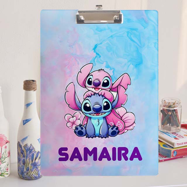 Custom Exam board - Lilo & Stitch Design