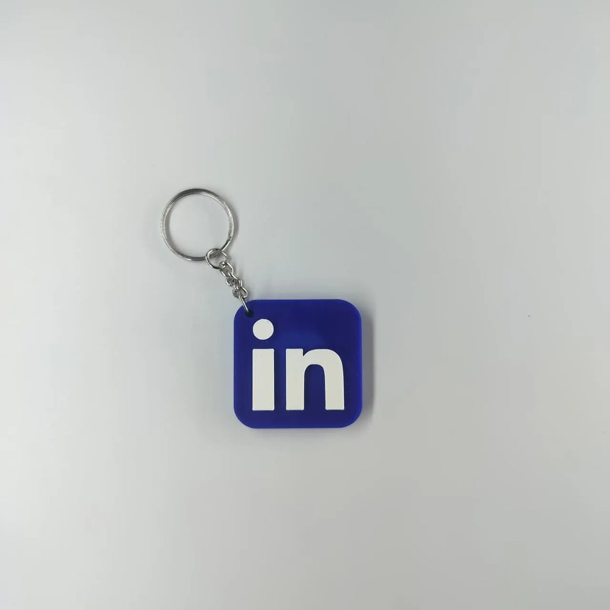 Custom 3D Printed NFC LinkedIn Keychain - Chatterbox Labels-Keychain