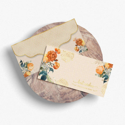 Luxe Money Envelopes - Floral Blossom - Set of 20 - Chatterbox Labels - Luxe Envelopes
