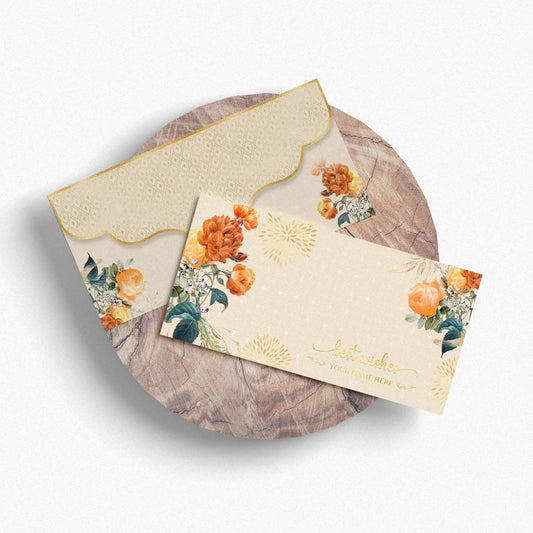 Luxe Money Envelopes - Floral Blossom - Set of 20 - Chatterbox Labels - Luxe Envelopes