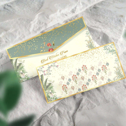 Luxe Money Envelopes - Floral Elegance - Set of 20 - Chatterbox Labels - Luxe Envelopes