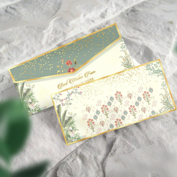 Luxe Money Envelopes -Floral Elegance- Set of 20 - Chatterbox Labels