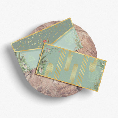 Luxe Money Envelopes - Golden Crest - Set of 20 - Chatterbox Labels - Luxe Envelopes