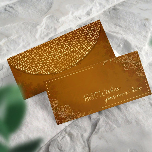 Luxe Money Envelopes -Golden Prestige- Set of 20 - Chatterbox Labels