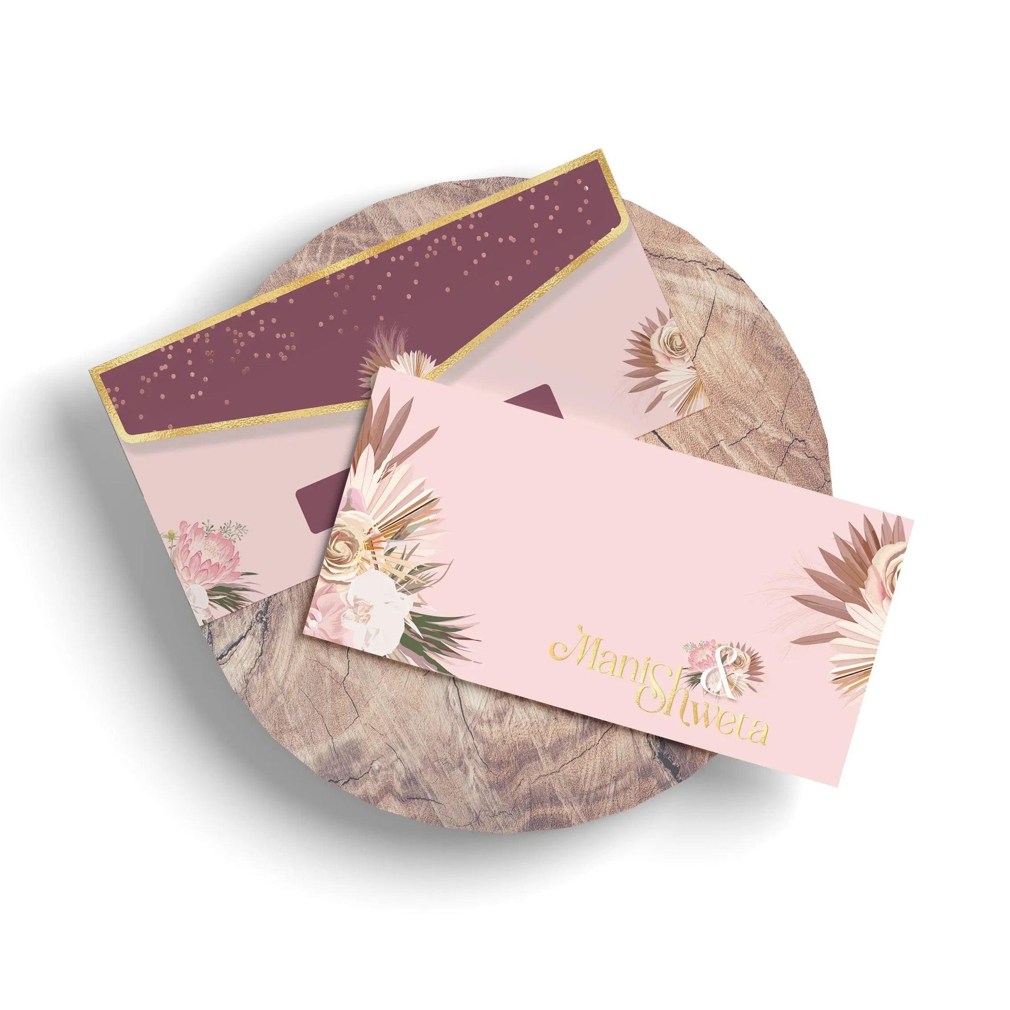 Luxe Money Envelopes -Pink Blossom- Set of 20 - Chatterbox Labels