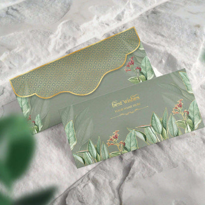 Luxe Money Envelopes - Tropical Gold - Set of 20 - Chatterbox Labels - Luxe Envelopes