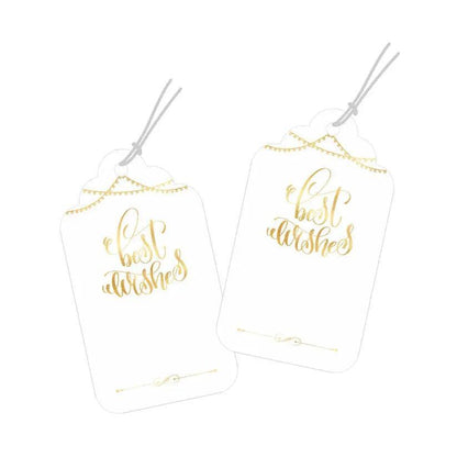 Luxe Personalised Gift Tags - Golden Elegance - Chatterbox Labels - Gift Tags