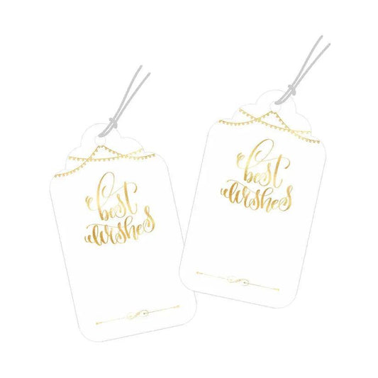 Luxe Personalised Gift Tags - Golden Elegance - Chatterbox Labels - Gift Tags