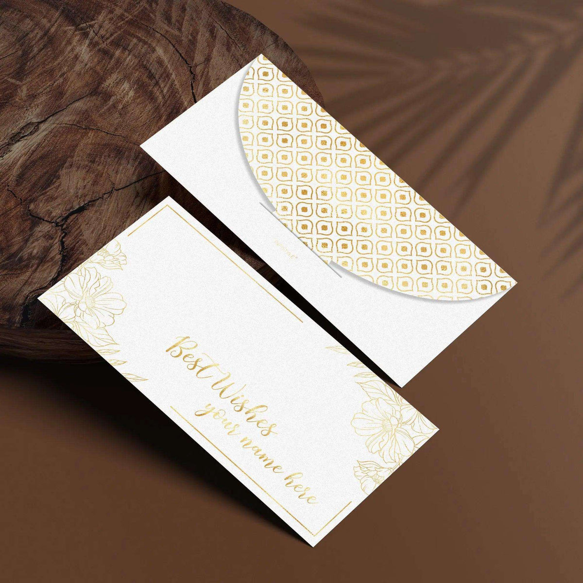 Luxe Personalised Gift Tags - Golden Elegance - Chatterbox Labels - Gift Tags