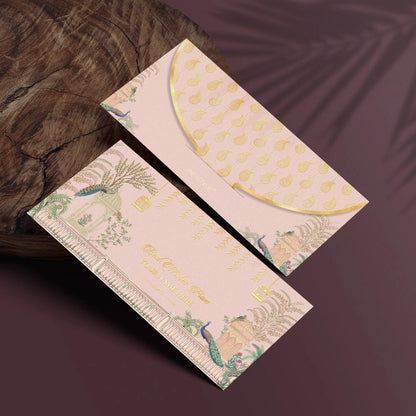 Luxe Personalised Gift Tags - Peacock Garden Pink - Chatterbox Labels - Gift Tags