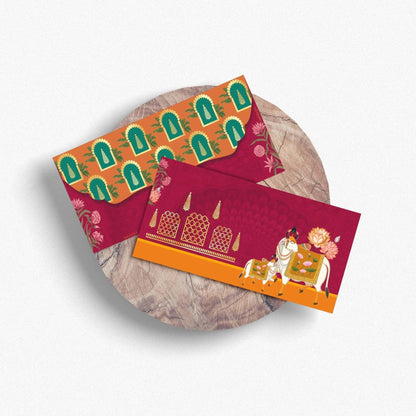 Luxe Personalised Gift Tags - Pichwai Theme - Chatterbox Labels - Gift Tags