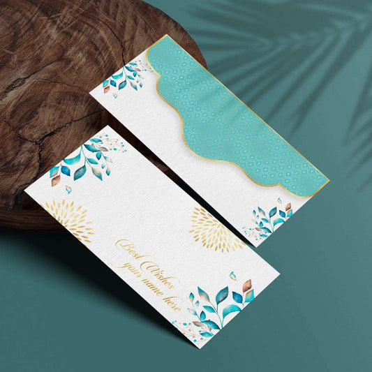 Luxe Personalized Gift Tags - Blue Splendour - Chatterbox Labels - Gift Tags