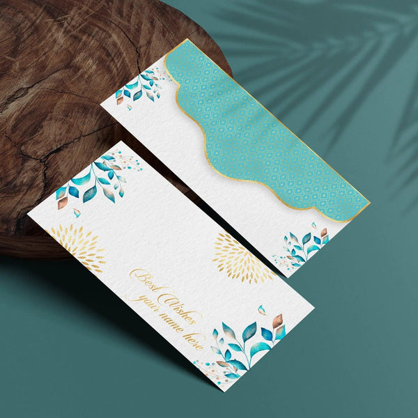 Luxe Money Envelopes -Blue Splendour- Set of 20