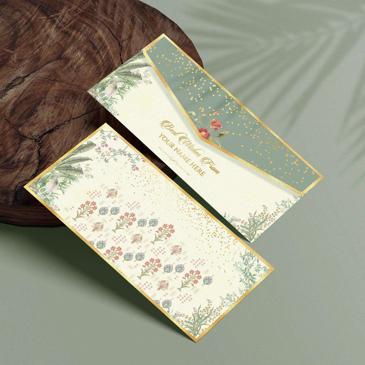 Luxe Personalized Gift Tags - Floral Elegance - Chatterbox Labels - Gift Tags