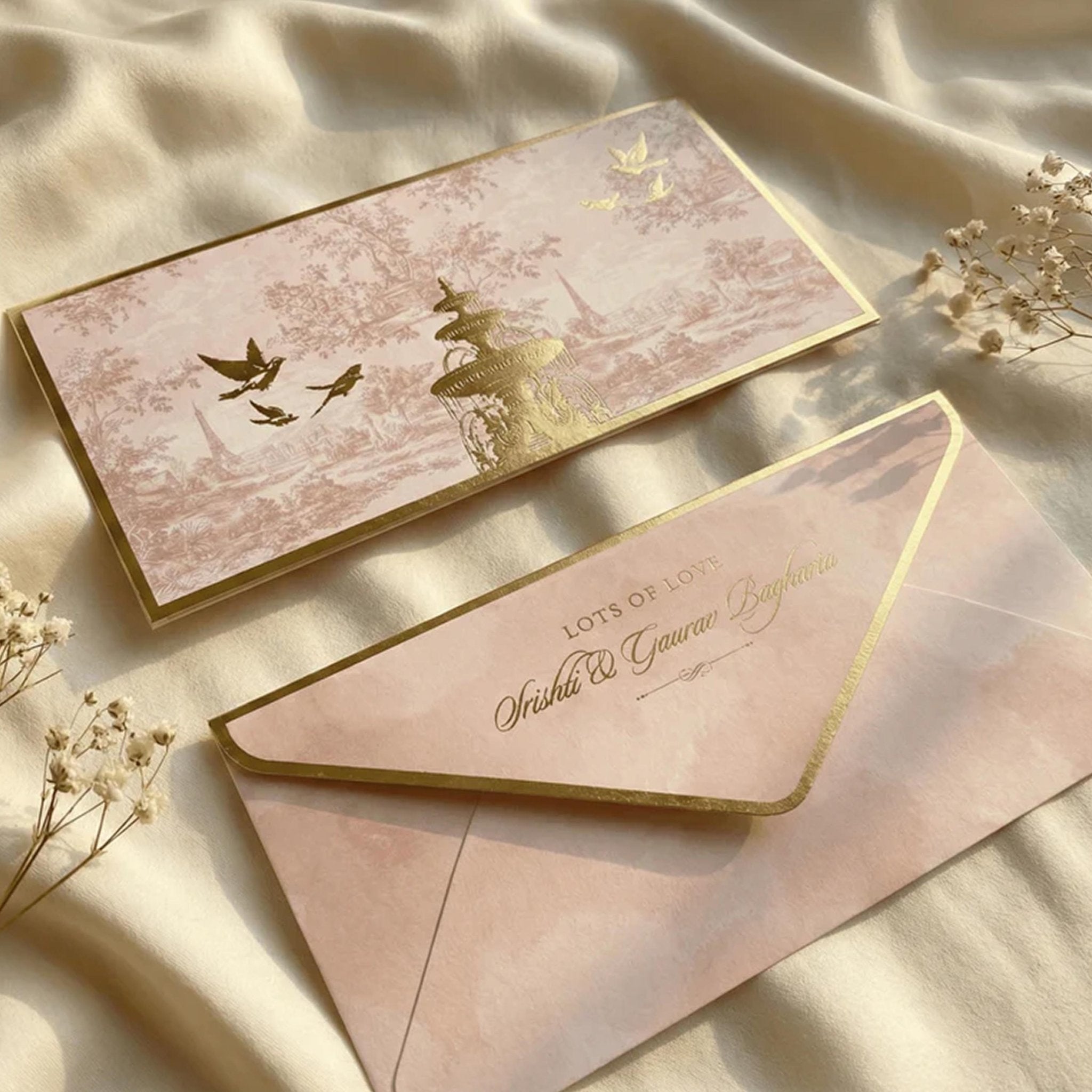 Luxe Gold Foil Money Envelopes - Shahi Baug