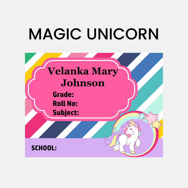 Book Labels & Stickers - GIRLS & PRINCESSES - Chatterbox Labels - Book Labels