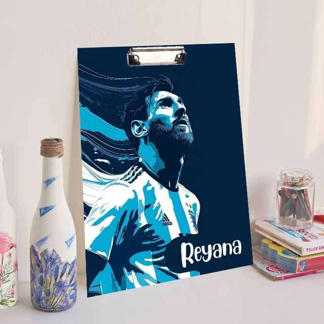 Custom Exam board - Messi Design