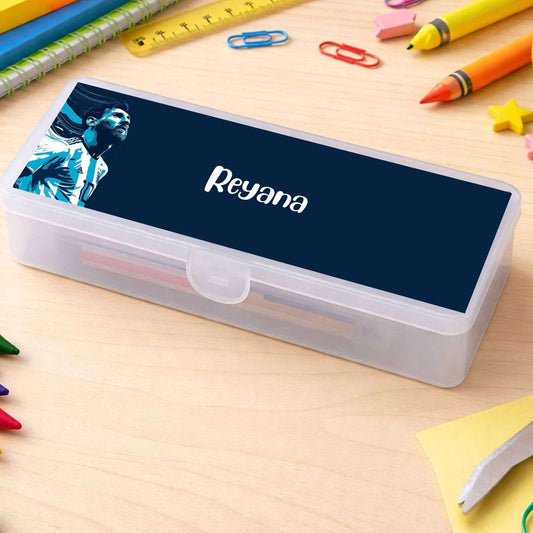 Personalised Pencil Box - Messi Design