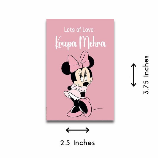 Personalised Gift tags / Gift Stickers - Minnie Mouse Design - Chatterbox Labels - Gift Tags