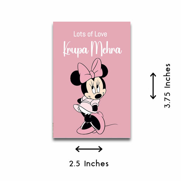 Personalised Gift tags / Gift Stickers - Minnie Mouse Design - Chatterbox Labels - Gift Tags