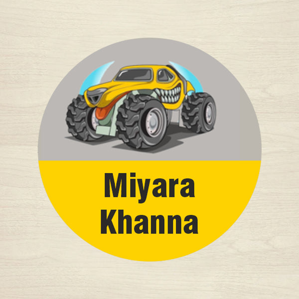Personalised Waterproof Round Labels & Stickers for Kids - Chatterbox Labels - Design Labels & Stickers