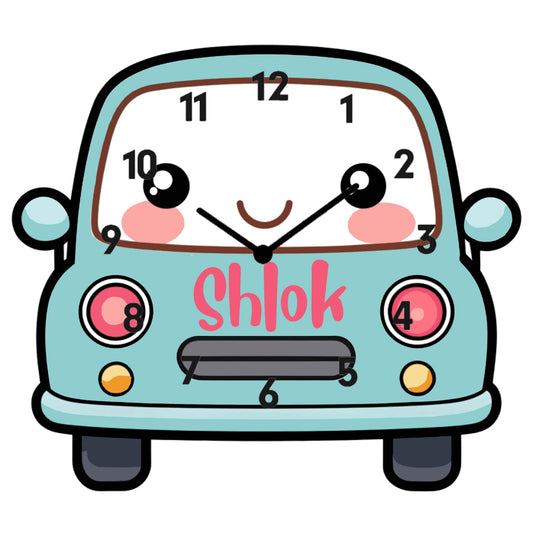 Personalised Acrylic Wall Clock - Speedy Seconds - Chatterbox Labels - Wall Clock