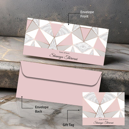 Personalised Money Envelopes - Marble Prism Theme - Chatterbox Labels-Envelopes