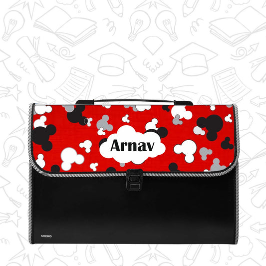 Personalized File Folders  - Mickey Mouse Theme