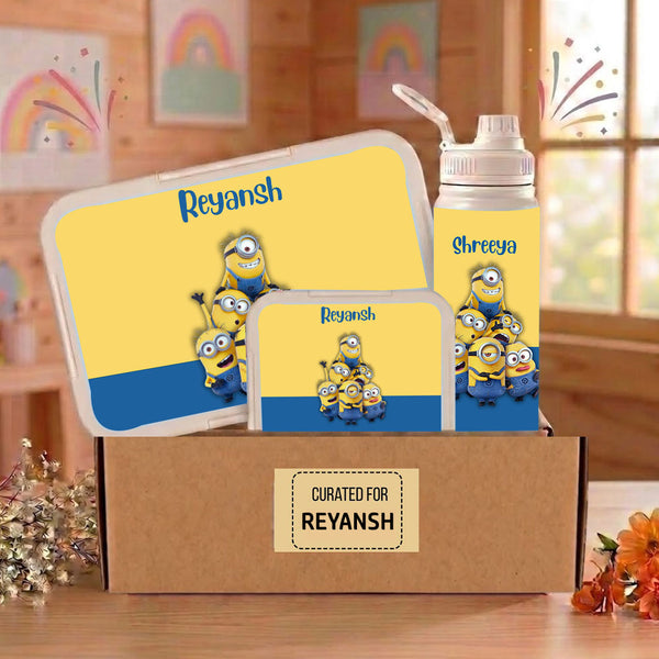 Snack Captain - Lunch Box, Snack Box & Water Bottle